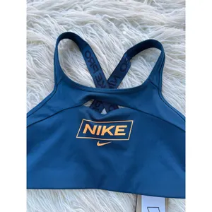 Nike Pro Swoosh Sports Bra Teal Blue Size Small DQ5252-460 thumbnail 7
