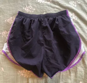 Purple Dri-Fit Athletic Running Shorts thumbnail 2