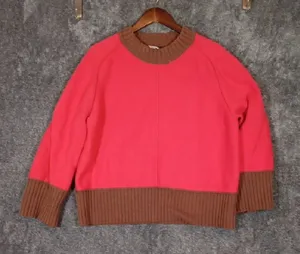 Maeve Anthropologie The Chandler Crew Neck Relaxed Pullover Sweater Sz Meduim thumbnail 1