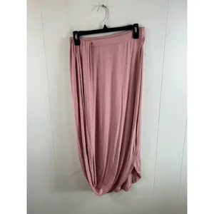 Free People FP Beach Womens Ruched Daphne Pull-on Midi Skirt Pink Size XS NWOT thumbnail 5