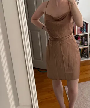 Express Satin Dress thumbnail 4
