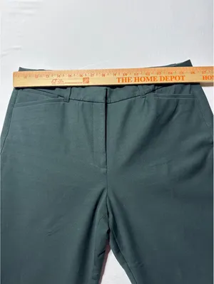 White House | Black Market Dark Green Dress Pants - Size 10, Made in Jordan, Tailg thumbnail 5