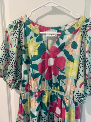 Floral Sundress Multiple Size M thumbnail 1
