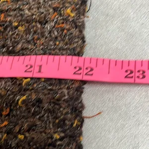 Vintage Alps Brown Marled V Neck Pullover Sweater Cableknit Long Sleeves Medium‎ thumbnail 8