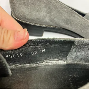 Stuart Weitzman‎ Guido gray leather tassel loafers women’s size 8.5 professional thumbnail 8