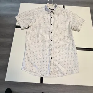 hang ten men's white short sleeve shirt 🌵 paisley & cactus print ☀️ size m⁠ thumbnail 2