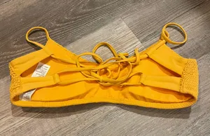 Hollister Yellow Swim Top thumbnail 2