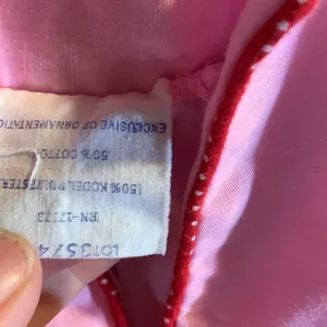 Vintage Embroidered Strawberries Housedress Size 12 thumbnail 4