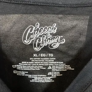 Cheech & Chong 90's Era Photo Print Long Sleeve T-Shirt XL thumbnail 4