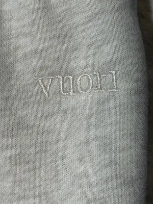 Vuori Performance Wide Leg Lounge Sweatpants Oatmeal Heather thumbnail 2