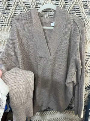 Aerie Knitted Hoodie thumbnail 1