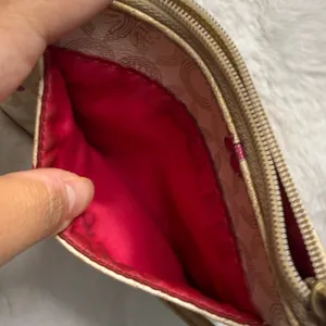 COACH Coated Canvas Signature Floral Wristlet thumbnail 6