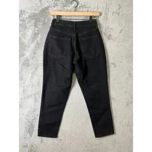 Old Navy High Rise Curvy O.G. Straight‎ Black Jeans Petite 2 Slim Stretch New thumbnail 5