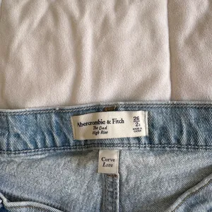 Abercrombie & Fitch Light Blue Straight Leg Jeans thumbnail 5