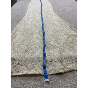 Lulus Zenith Cream Lace Maxi Dress NWT Size XS Halter Full Length Bridal Gown thumbnail 13