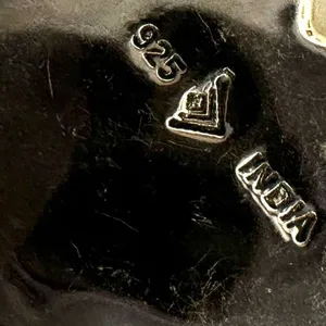 Siplada Sterling silver etched earrings thumbnail 5