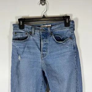 Levi's‎ Wedgie Straight Premium Denim Jeans Button Fly Women’s Size 27 90’s thumbnail 2