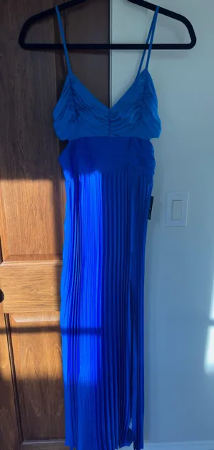 Express Blue Maxi Dress thumbnail 1