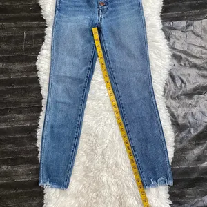 Madewell Medium Wash Denim High Rise Skinny Jeans Button Fly Casual Normcore thumbnail 5