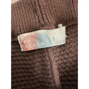 NWT Free People Hailee Sweater Set in Hot Fudge Women's Size Small thumbnail 8