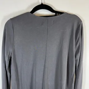 Abercrombie & Fitch‎ Womens Grey Long Sleeve Pocket Tunic Top Medium T-Shirt thumbnail 7