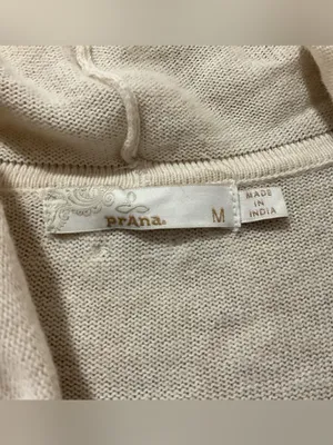 Prana Open Front Georgia Wrap Cardigan Womens Size Medium thumbnail 5