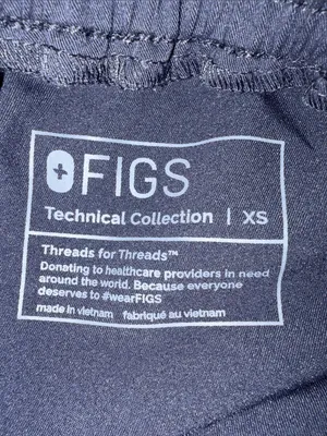Figs Navy Scrub Bottoms Size XS thumbnail 6