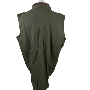 King Ranch Women's Green with Leather Trim Button Up Shirt NWT Size XL thumbnail 4