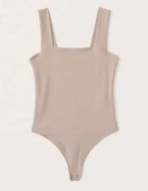 abercrombie square neck bodysuit thumbnail 1