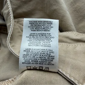 CAbi Captain Pants 4510 Womens 12 Khaki Cargo Patchwork Straight Utility thumbnail 8