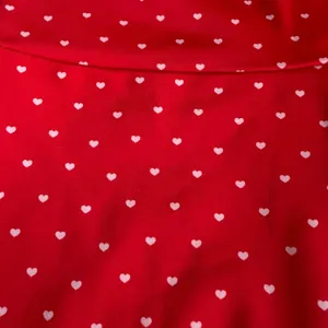 Free People Movement Biker Shorts Women M/L Red‎ Heart Print Activewear Yoga thumbnail 2