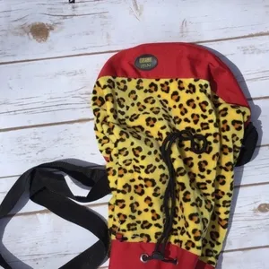 Plush Backpack Wild Nici Soft Furry leopard‎ Nici thumbnail 3