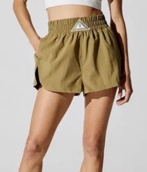 Free People Next Round Shorts Muted Green thumbnail 1