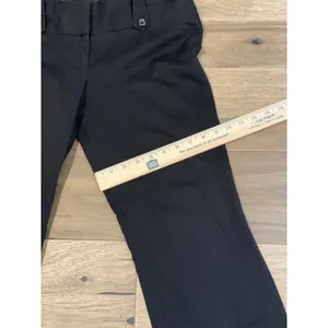 Guess Straight‑Leg Cropped Pants Size "29 Black Cotton Modern Fit thumbnail 6