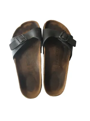 Birkenstock Madrid Black Birko-Flor Sandals 36 US 5 thumbnail 5