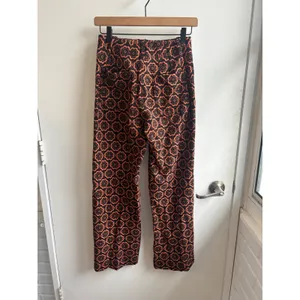 Maeve Anthropologie The Colette Wide Leg‎ Pants Size 26T workwear layered floral thumbnail 3