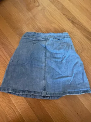 Jean Mini Skirt Blue thumbnail 2