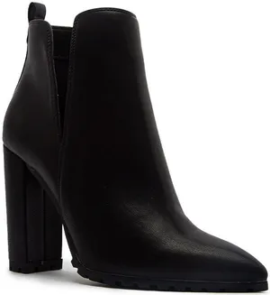 Qupid NEW- CALLIE BLACK BOOTIES thumbnail 2