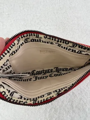 Juicy Couture Red Wristlet Wallet  thumbnail 4