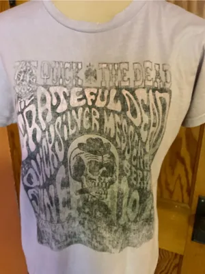 Family Dog Life Clothing Compilation Grateful Dead Skeleton Graphic T-Shirt thumbnail 4