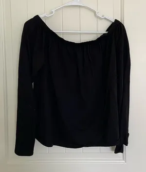 SO women’s relaxed off shoulder shirt —‎ large thumbnail 1