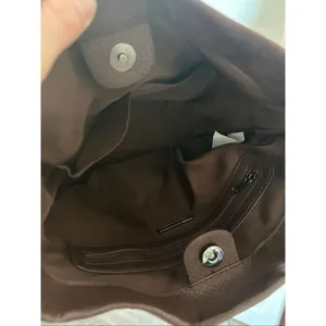 Steve Madden Coffee Brown Faux Leather BMonte Bucket Shoulder Bag boho thumbnail 4