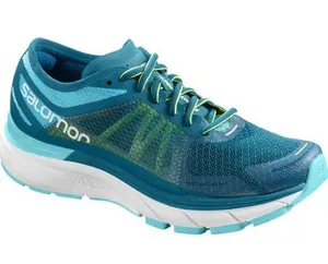 Salomon Sonic RA Max Running Sneakers Sensi Fit Shoes Lace Up Green Blue 8.5 thumbnail 1