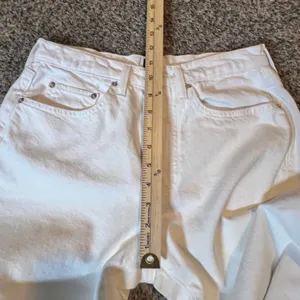Edwin Womens White High Rise Straight‎ Leg Button Fly Denim Jeans Size 26 thumbnail 7