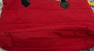 Yankee Candle Quilted Nylon Tote Red thumbnail 4