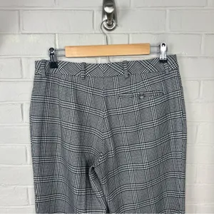 Calvin Klein Black White Houndstooth Plaid Modern Fit Trouser Pants Size 4 thumbnail 9