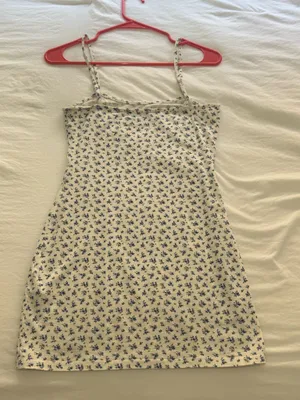 Edikted Floral Print Mini Dress thumbnail 3