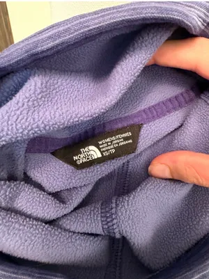 The North Face purple pullover adjustable turtleneck sweater thumbnail 9