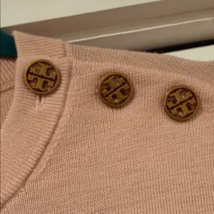 Tory Burch Kimberly Pink Bell‎ Sleeve wool Sweater small thumbnail 5