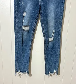 Vervet Flying Monkey Skinny Frayed Hem Distressed Y3524 Size 32 thumbnail 2